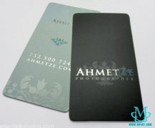 一款欧美灰黑高档名片