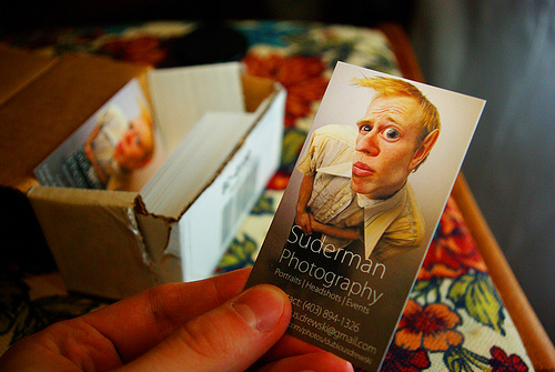 Post image for Suderman Photography’s Business Card