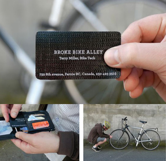 Post image for Broke Bike Alley’s Unique Business Card