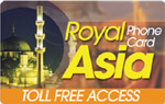 Royal phone Card Asia