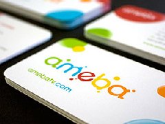 ameba 名片 -颜色给人留下深