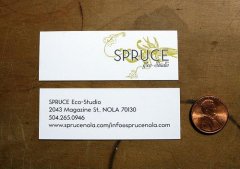 非常规名片spruce eco-studi